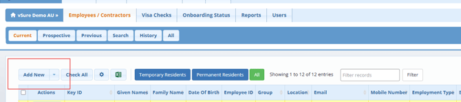 Add employee