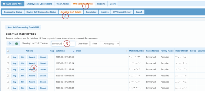 Resend Onboarding ind